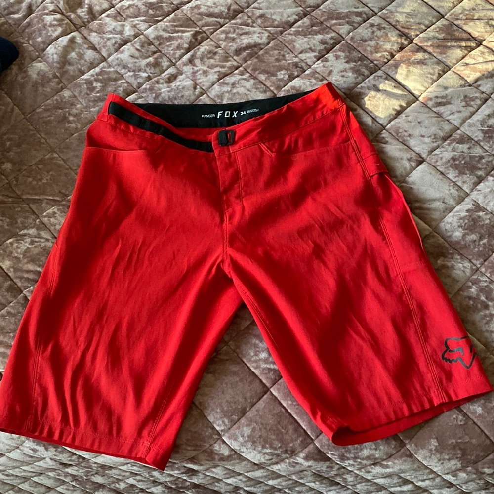 Fox Men's Athletic Shorts - Red